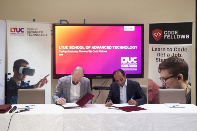 LTUC-signed-partnership-agreement-with-Code-Fellows